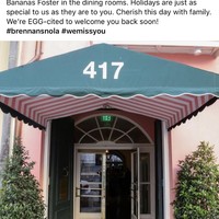 A social media post from Brennan's Restaurant.