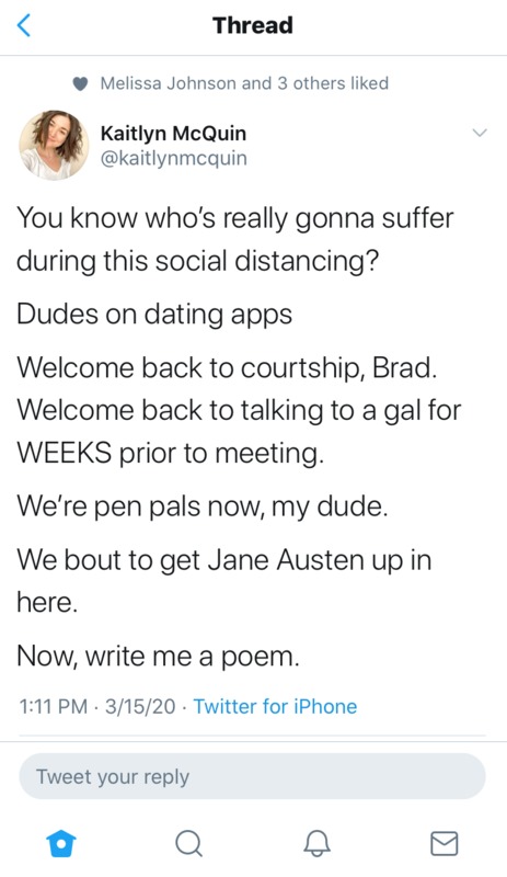 A screenshot of a tweet from Twitter.