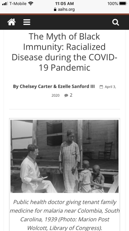 A screenshot of aaihs.org.