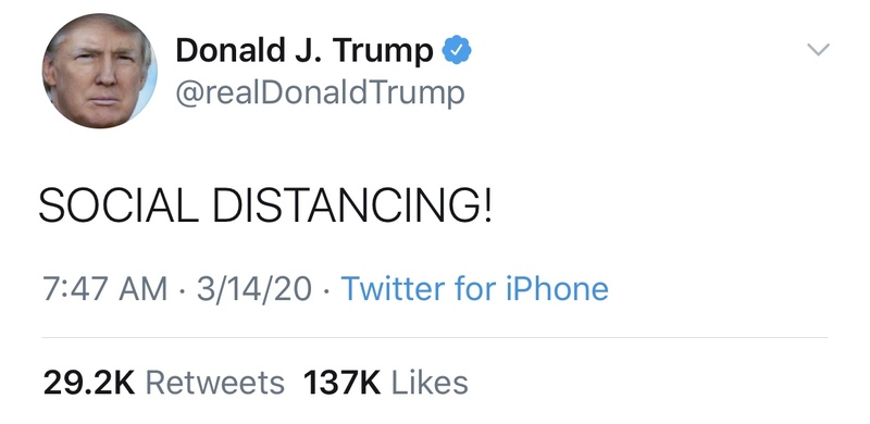 A screenshot of a tweet from Twitter.