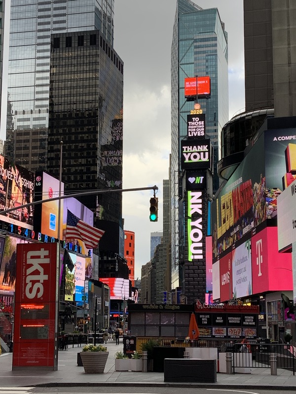 View of New York City.