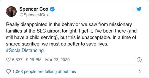 A screenshot of a tweet from Twitter.