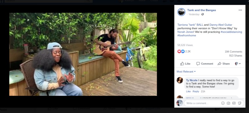 A screenshot of a Facebook post.