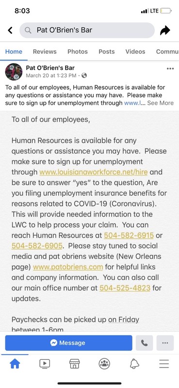 A screenshot of a Facebook post.