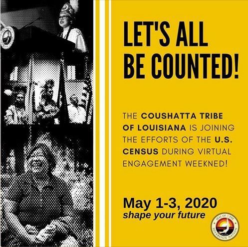 Announcement from the Coushatta Tribe.