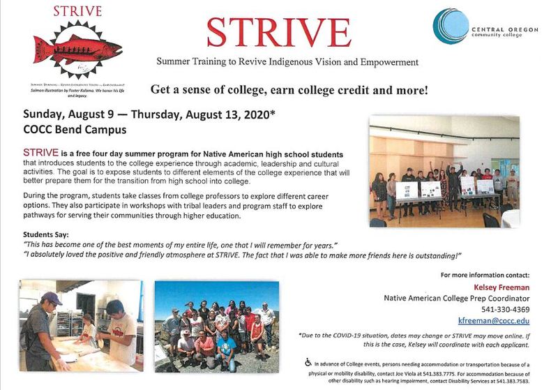 Bulletin about a tribal program.