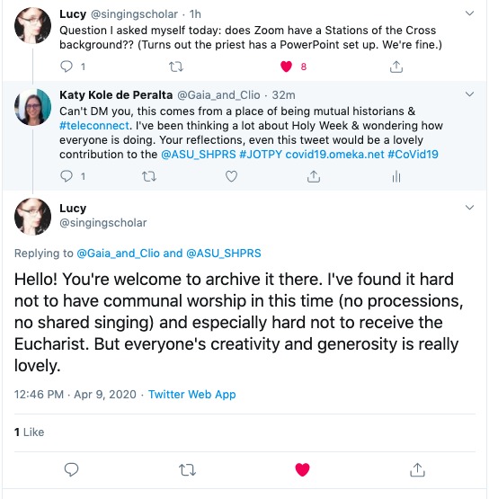 Screenshot of a Twitter post made by Lucy.