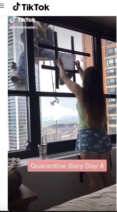 A screenshot of a TikTok.