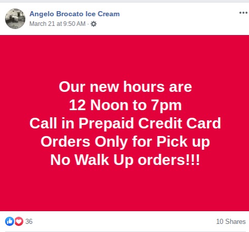 A screenshot of a Facebook post.