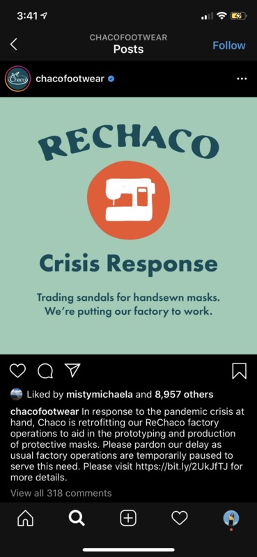 A screenshot of a post on Instagram.