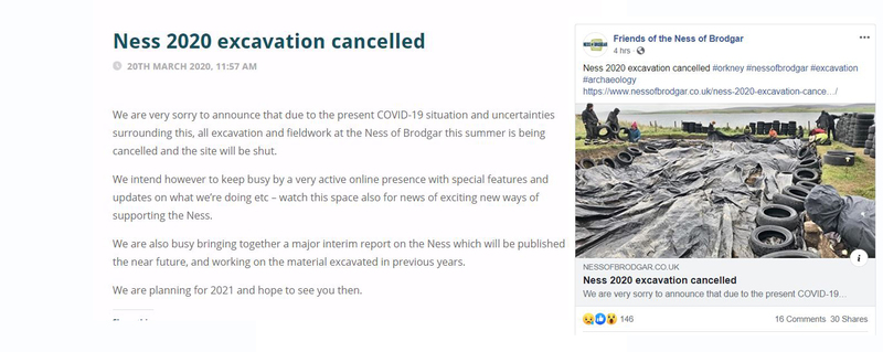 Screenshot of nessofbrodgar.co.uk.