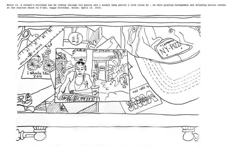 Drawing of a picture. 