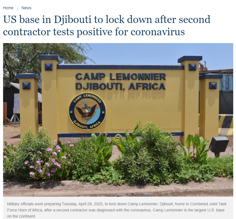 Article from stripes.com. 