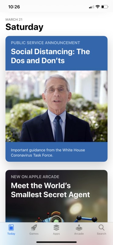 A screenshot of the App Store on an iPhone.