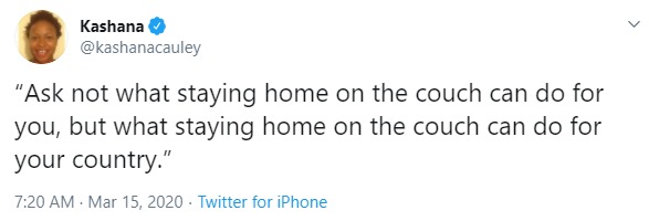 A screenshot of a Twitter post. 