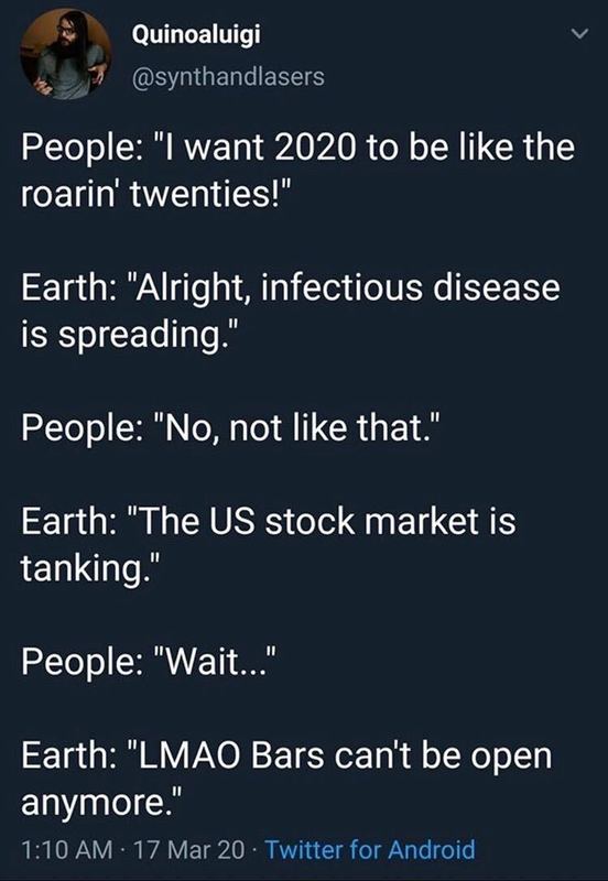 A screenshot of a Twitter post by Quinoaluigi.