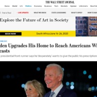 A screenshot from the Wall Street Journal.