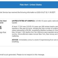 A screenshot of an email.