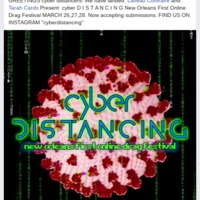 Facebook screenshot of a post made by Cyber Distancing.