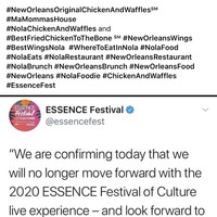 A social media post from Ma Momma's House of Cornbread, Chicken & Waffles.