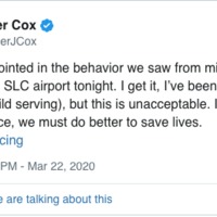 A screenshot of a tweet from Twitter.