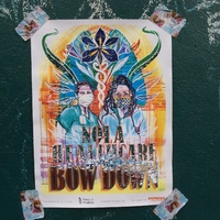 A flyer with two healthcare workers on it.