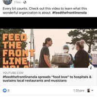 A screenshot of a Facebook posts made by Commanders Palace.