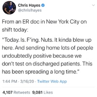 A screenshot of a tweet from Twitter.