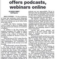 An article from The Seminole Tribune.