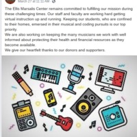 A screenshot of a post on Facebook.