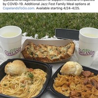 A social media post from Copeland's of New Orleans.