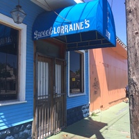 A blue shop titled "Sweet Lorraine's".
