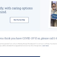 A screenshot of Banner Health.